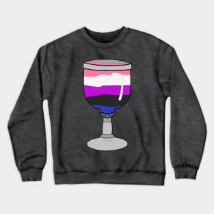 Genderfluid Goblet Crewneck Sweatshirt